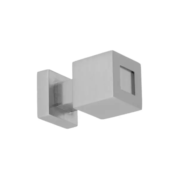 Sumner Street Home Hardware 0.625 4pc Knob Satin Nickel Rhombus Cube