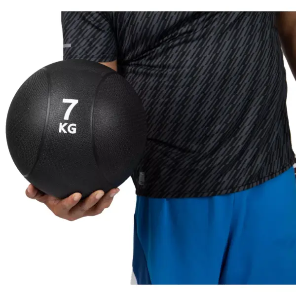 Mind Reader Medicine Ball, Black, 7 kg/15.4 lb.