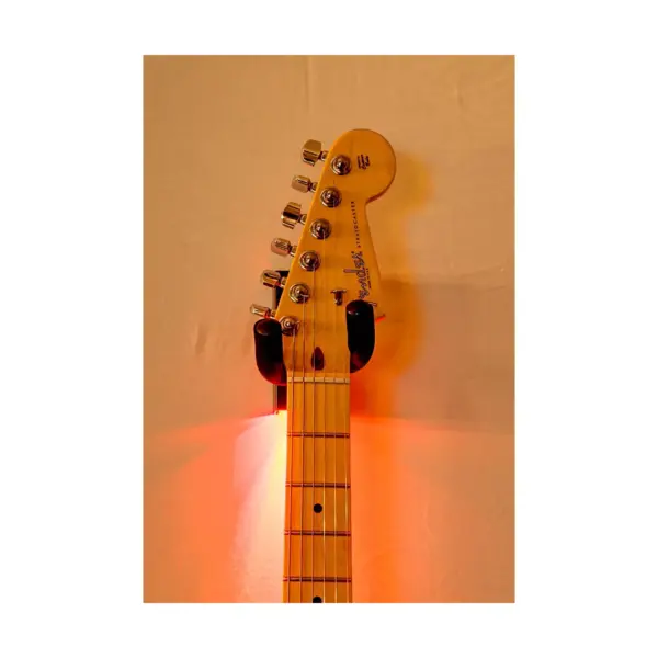 MuzicLight Guitar Wall Hanger - Red