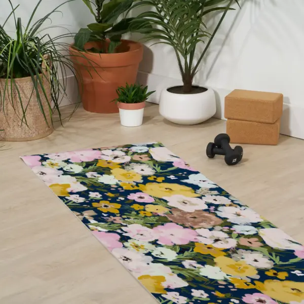 Alison JanssenFlower Stand (6mm) 24" x 70" Yoga Mat - Society6