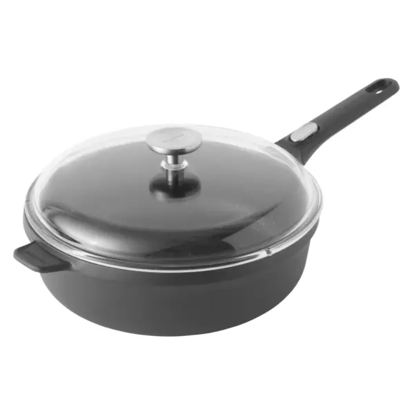 BergHOFF GEM  11" Non-Stick Covered Saute Pan 4.6 Qt, Black