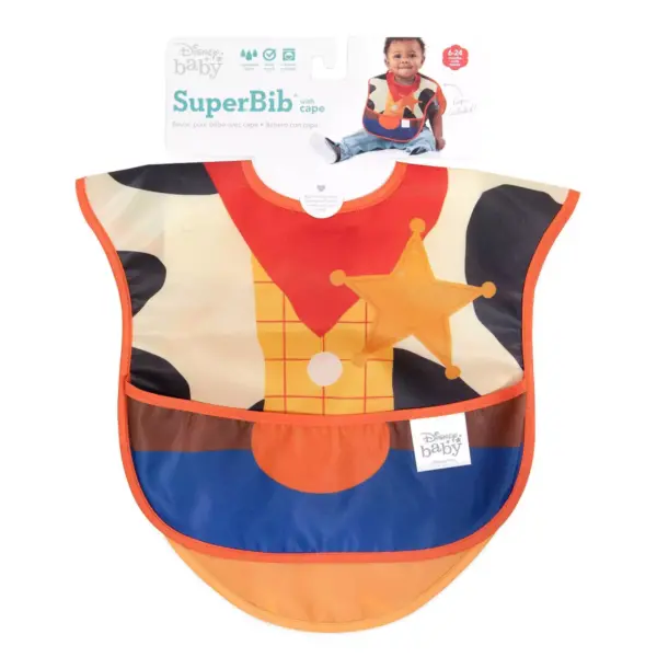 Bumkins Disney SuperBib with Cape Woody