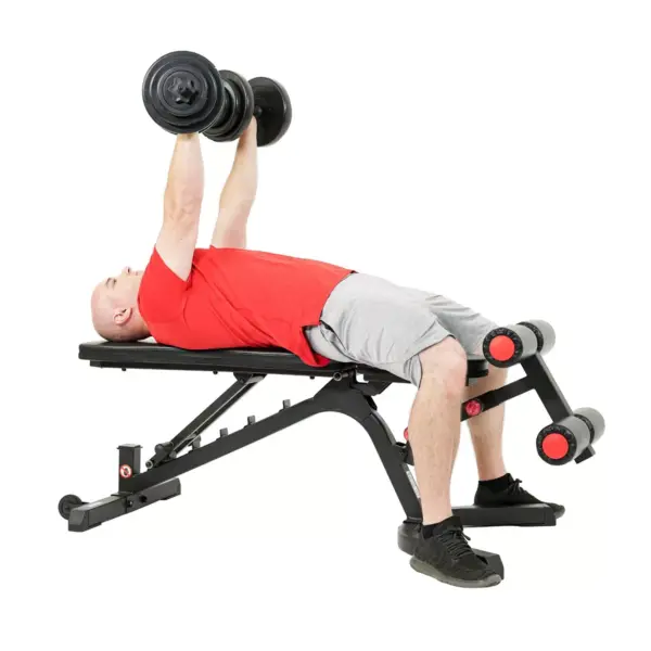 Sunny Health & Fitness Fully Adjustable Utility Weight Bench