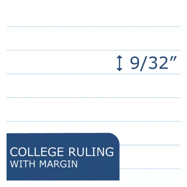 Roaring Spring Environotes Sugarcane Notebook 8 1/2 x 11 1/2 Flipper 80 Sheets College Rule 13363