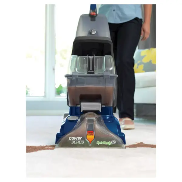 Hoover Power Scrub Deluxe Carpet Cleaner Machine and Upright Shampooer - FH50141