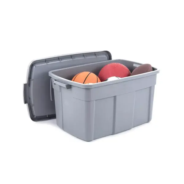 Rubbermaid 31gal Roughneck Storage Tote Gray