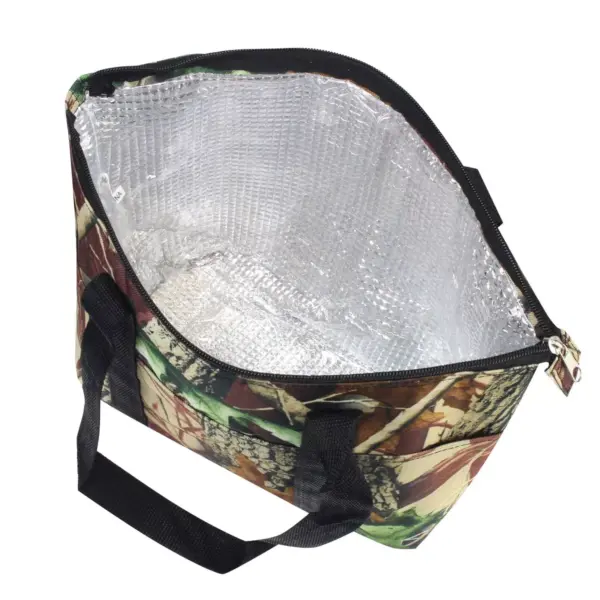 Zodaca Large Insulated Lunch Tote Bag, Natural Camoflague