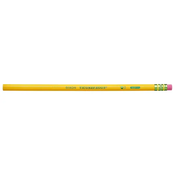 Ticonderoga 12pk #2 Wooden Pencils Yellow