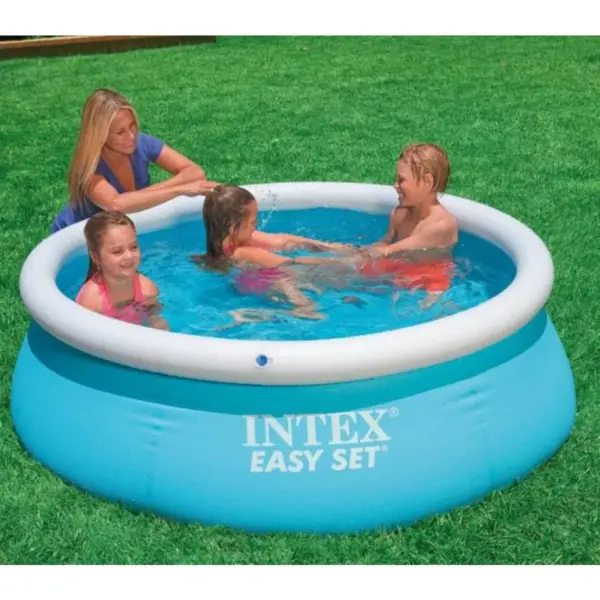 Intex 6ft x 20in Easy Set Inflatable Outdoor Kids Swimming Pool