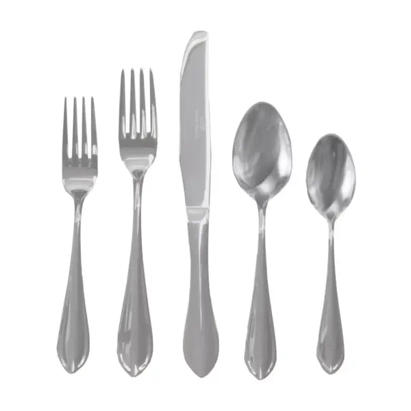 Gibson Elite 20pc Stainless Steel Shawna Silverware Set