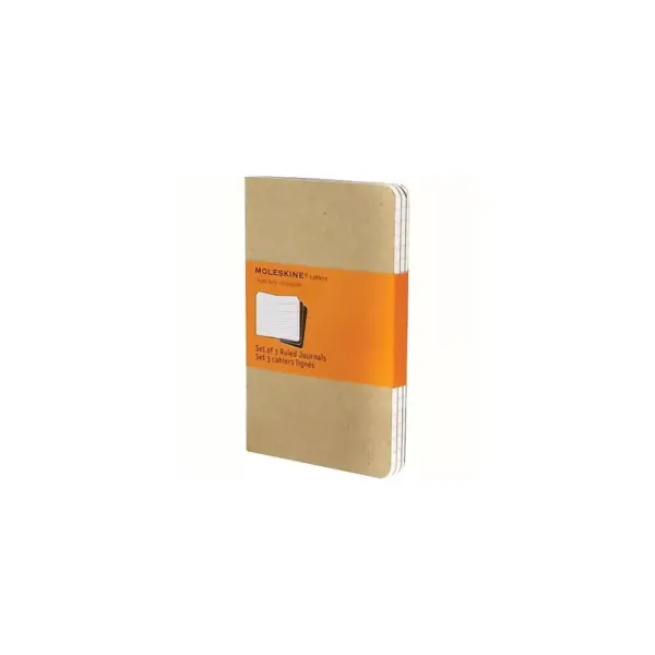 Moleskine Cahier Journal, Set of 3, Extra Large 705045