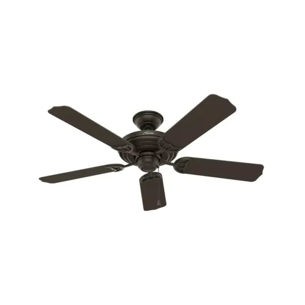 52" Sea Air Wet Rated Ceiling Fan Bronze - Hunter