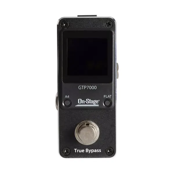 On-Stage Mini Pedal Tuner Black