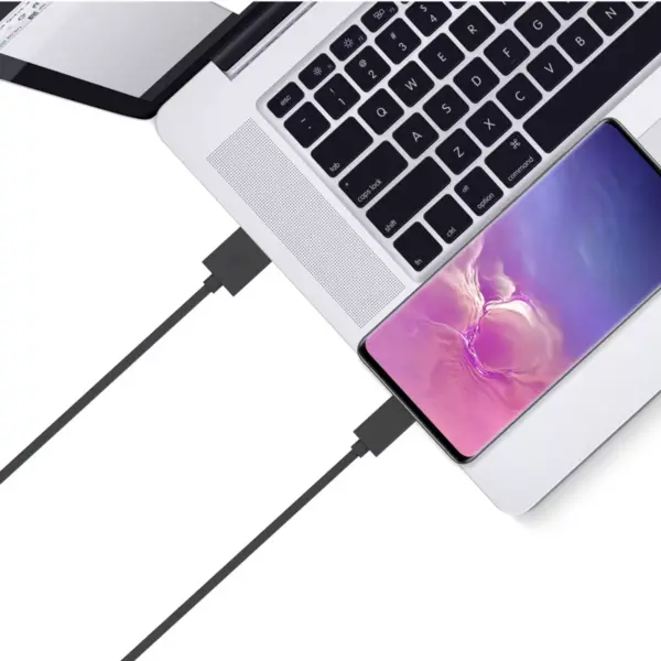 Just Wireless 6ft TPU Type-C to USB-A Cable - Gray