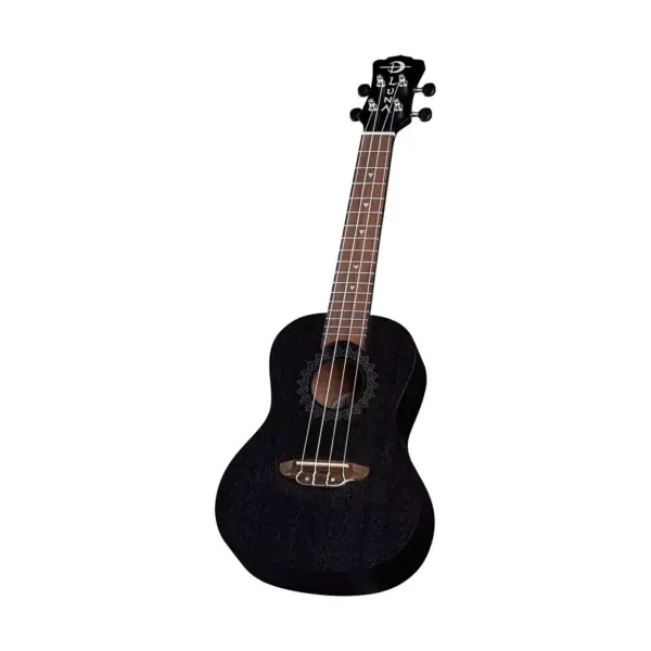 Luna Guitars Vintage Mahogany Concert Ukulele Satin Black