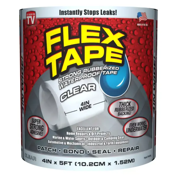 As Seen on TV Flex Tape Clear