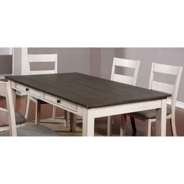 7pc Acker Dining Set Gray - HOMES: Inside + Out