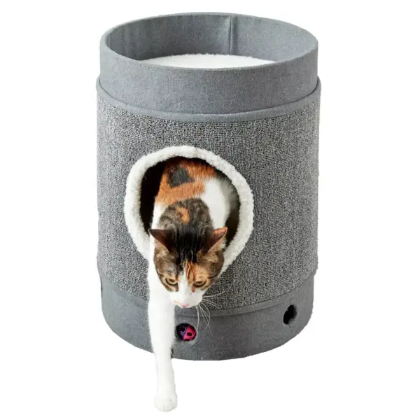 Two by Two Hawthorn Cat Tower - Gray