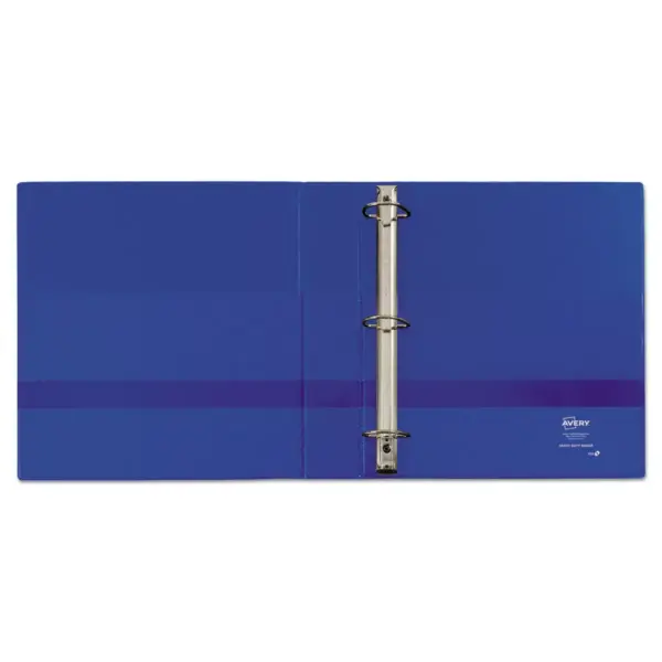 Avery Heavy-Duty Binder with One Touch EZD Rings 11 x 8 1/2 1 1/2" Capacity Blue 79885