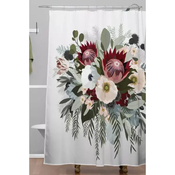 Adeline Sun Shower Curtain - Deny Designs