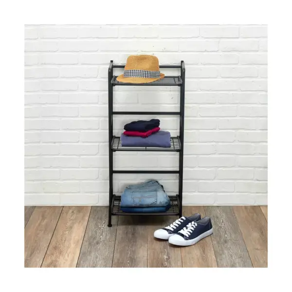 FlipShelf 3 Shelf Narrow Black