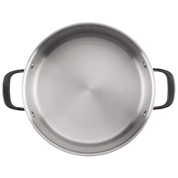 KitchenAid 5-Ply Clad Stainless Steel 8qt Stockpot with Lid