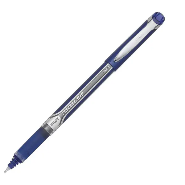 Pilot Precise Grip Roller Ball Stick Pen Blue Ink 1mm 28902