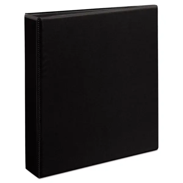 Avery Heavy-Duty Non Stick View Binder w/Slant Rings 1 1/2" Cap Black 05400