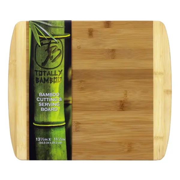 Totally Bamboo 2-Tone Cutting Board 13.5" x 11.5"