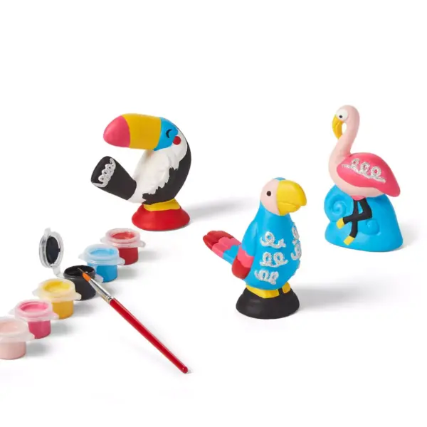 3pk Paint-Your-Own Ceramic Birds Kit - Mondo Llama™