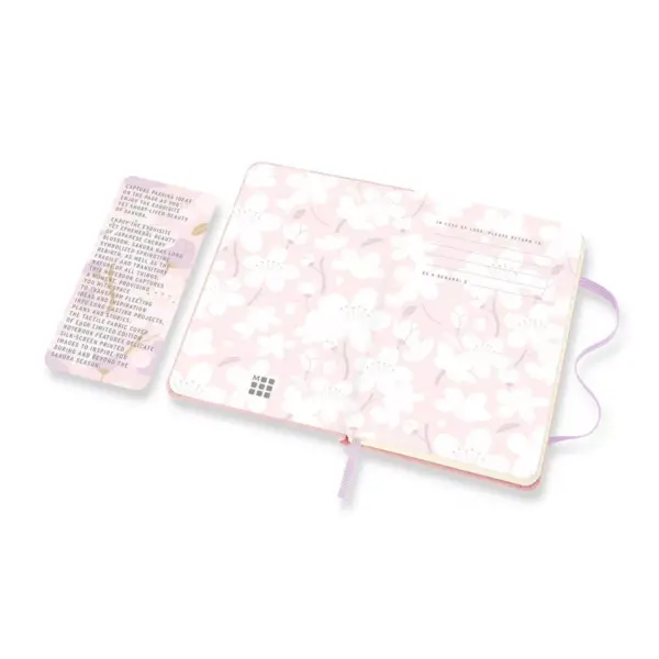 Moleskine Lined Notebook 5.5"x3.5" Rule LE Sakura