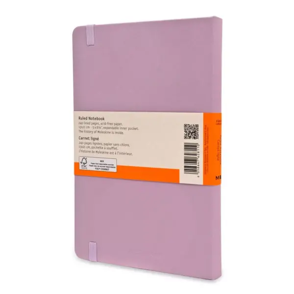 Moleskine Lined Professional Journal Large Lilac Hard Classic