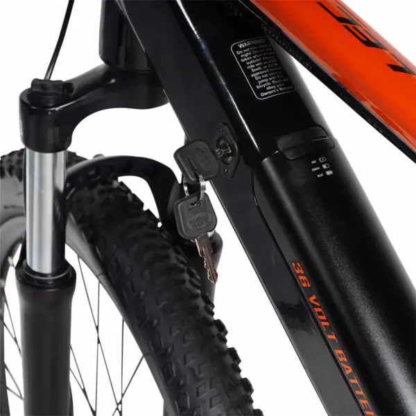 Hero Cycles 27.5" Mountain Electric Bike - Orange/Black