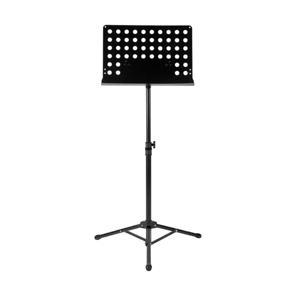 Musician's Gear Perforated Tripod Orchestral Music Stand Black