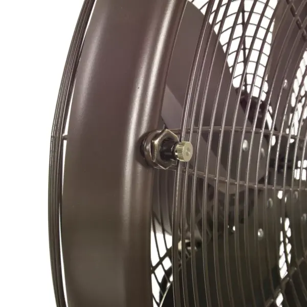 NewAir Outdoor Misting Fan and Pedestal Fan Combination, 600 sq. ft. With 3 Fan Speeds and Sturdy All Metal Design, Connects Directly to Your Hose