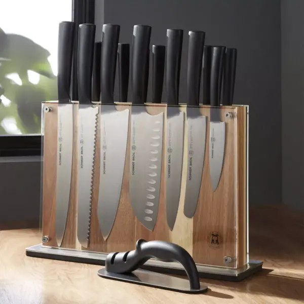 Schmidt Brothers Cutlery Carbon 6 15pc Knife Block Set