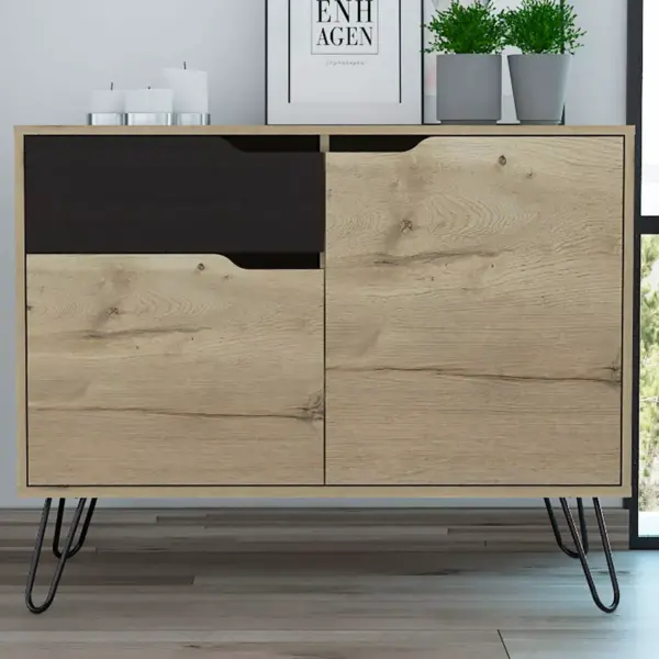 Aster Sideboard Cabinet Light Wood - RST Brands