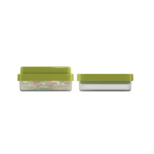 Joseph Joseph Go Eat Compact 2-in-1 Lunch Box Green