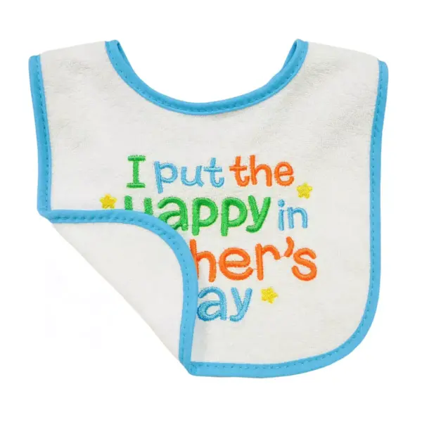 Neat Solutions Embroidered Holiday Infant Bib Set - 12pk