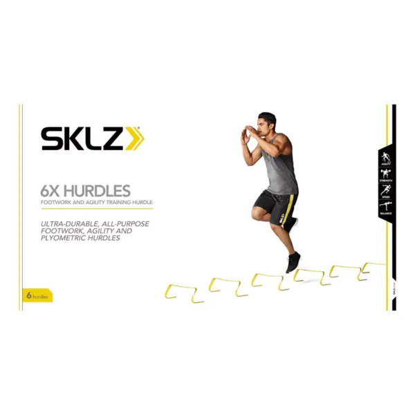 SKLZ 6X Hurdles - Black/Yellow 6pk