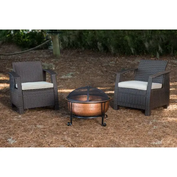 Palermo Copper Fire Pit - Fire Sense