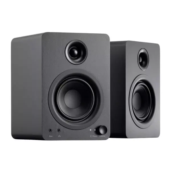 Monoprice DT-4BT 60-Watt Multimedia Desktop Powered Speakers With Bluetooth For Home, Office, Gaming, Or Entertainment Setup