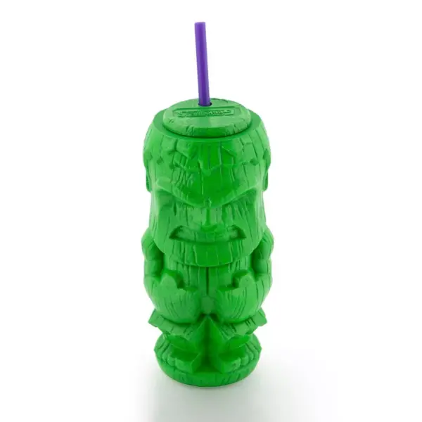 Beeline Creative Geeki Tikis Marvel Incredible Hulk Tumbler | Tiki Style Cup | Holds 28 Ounces