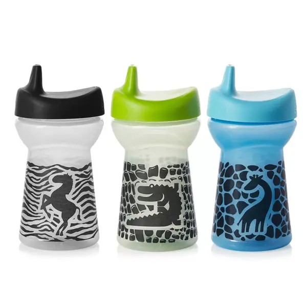 Evenflo Glow in The Dark Sippy Cup 10oz - 3pk