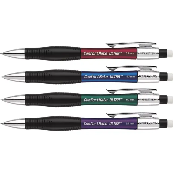 Paper Mate Mechanical Pencil Soft Grip Refillable .7mm Assorted 1738798