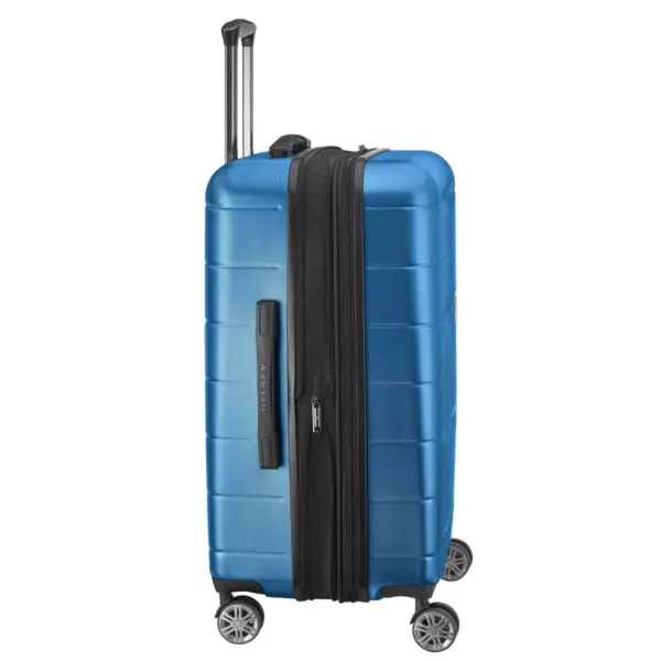 DELSEY Paris Comete 2.0 19" Expandable Spinner Carry On Suitcase - Steel Blue