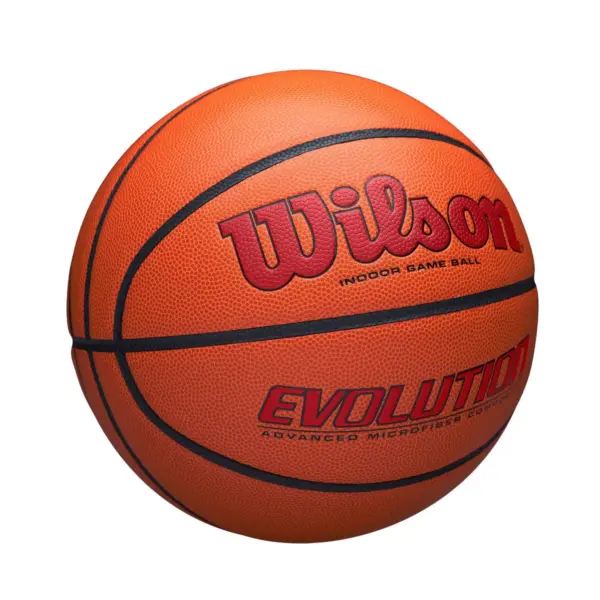 Wilson 28.5'' Evolution Game Basketball – Scarlet