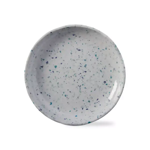 TAG Terrazzo Melamine Blate Set Of 4 Dinnerware