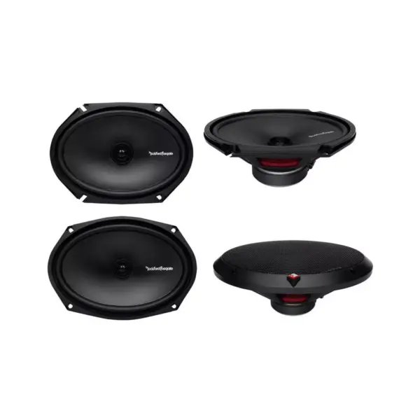 2) Rockford Fosgate R168X2 6x8" 110W + 2) R169X2 6x9" 130W 2Way Coaxial Speakers