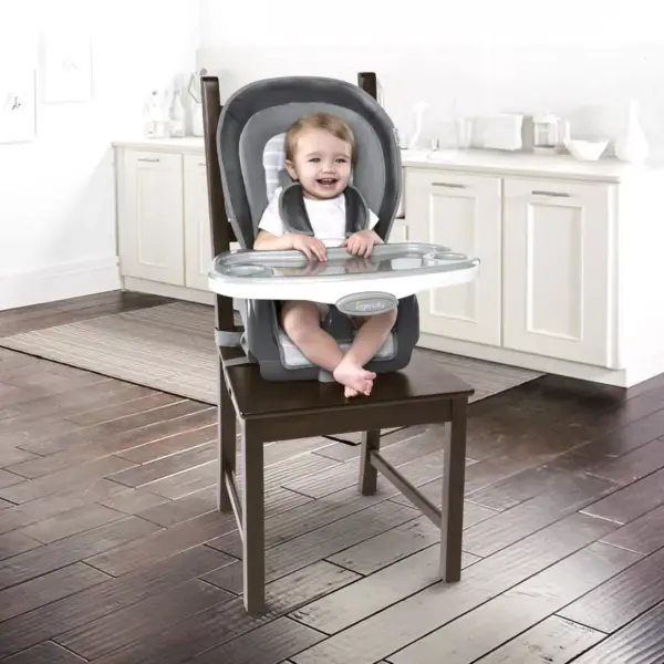 Ingenuity Wood Trio High Chair - Bella Teddy